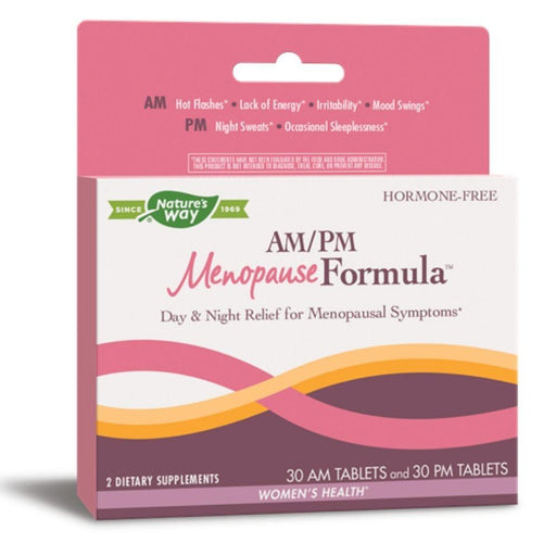 Enzymatic Therapy Vitamins, Minerals, Herbs & More Nature's Way AM/PM Menopause Formula 60 Tablets