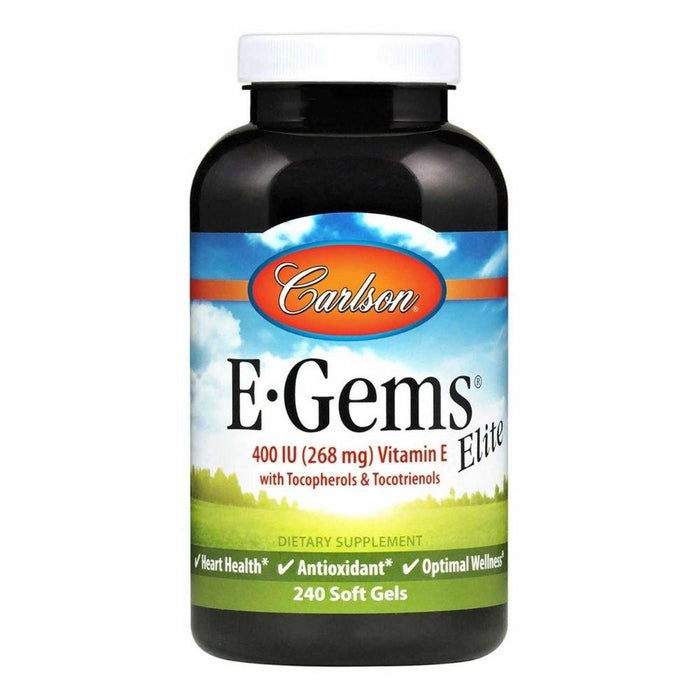 Carlson Vitamins & Minerals Carlson E Gems 400IU 240 Softgels