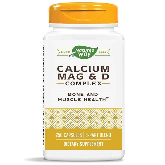 Nature's Way Vitamins & Minerals Nature's Way Calcium Mag &amp; D Complex 250 Capsules