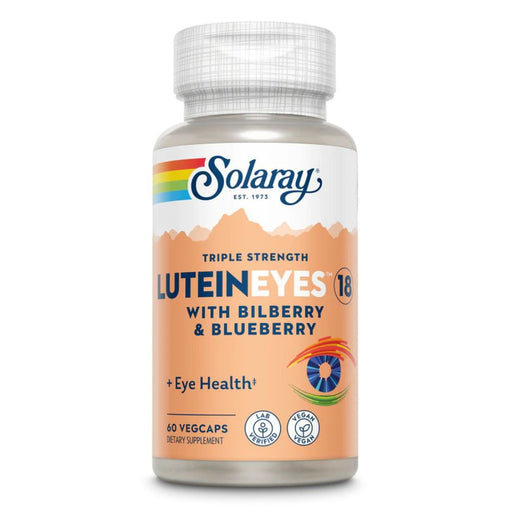 Best Price Nutrition Store Stock Only Solaray Lutein Eyes 18mg 60 Capsules