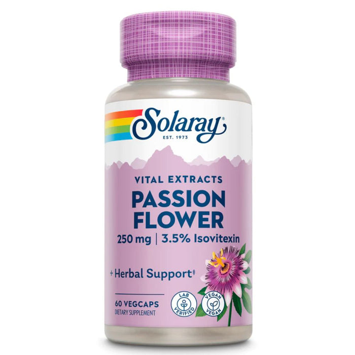 Solaray Herbs Solaray Passion Flower Extract 60 Capsules