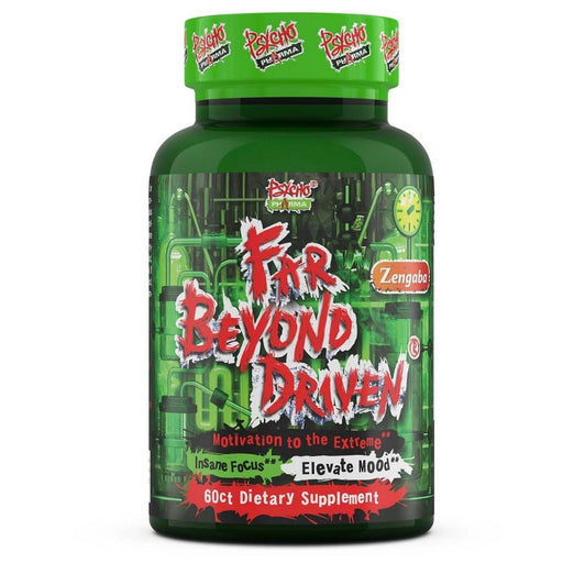 Psycho Pharma Fat Burner Psycho Pharma Far Beyond Driven 60ct