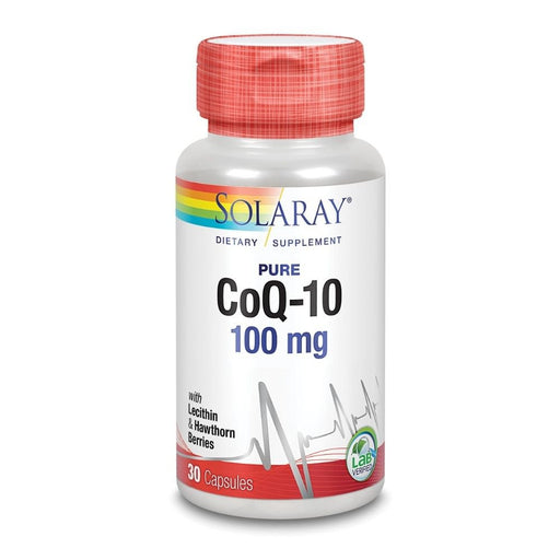 Solaray Vitamins, Minerals, Herbs & More Solaray Pure CoQ-10 100mg 30 Caps