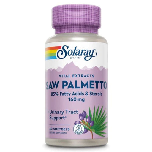 Solaray Vitamins, Minerals, Herbs & More Solaray Saw Palmetto Berry Extract 60 Softgels