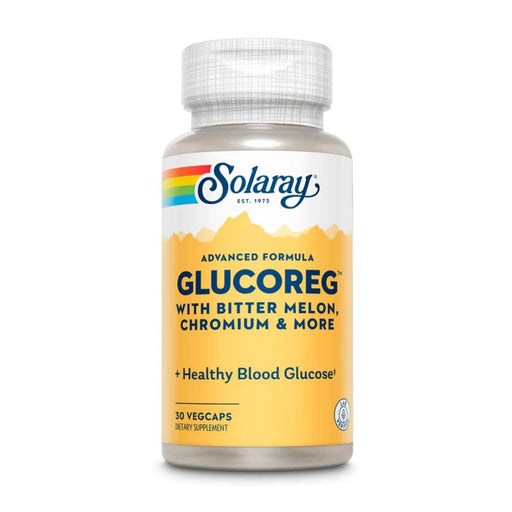 Solaray Vitamins, Minerals, Herbs & More Solaray Glucoreg 30 Capsules