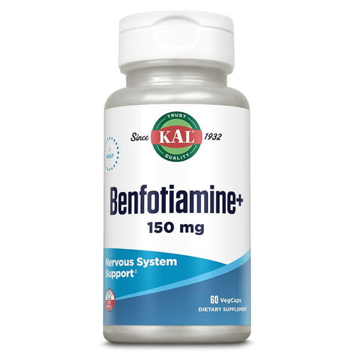 Kal Vitamins & Minerals KAL Benfotiamine+ 150mg 60 Capsules