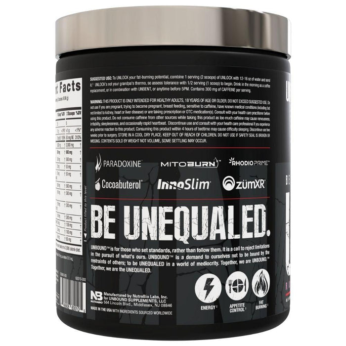 Unbound Fat Burner Unbound Unlock 20 Servings