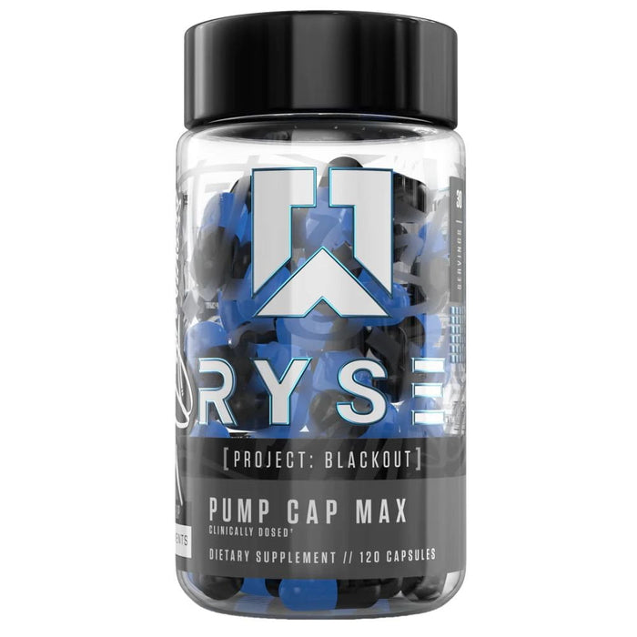 Ryse Supplements Sports Performance & - Recovery Ryse Supplements Pump Cap Max 120 Capsules