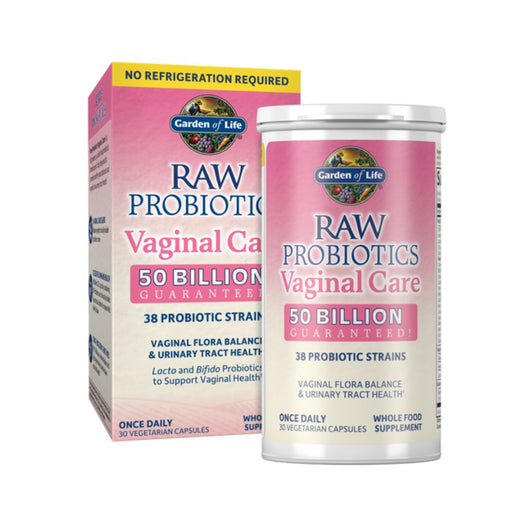 Garden of Life Vitamins, Minerals, Herbs & More Garden of Life Raw Probiotics Vaginal Care 30 Capsules