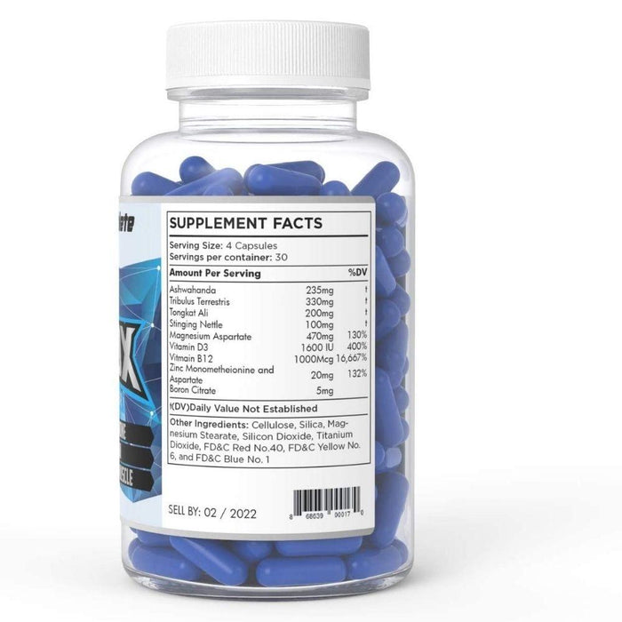 Enhanced Sports Performance Recovery Enhanced Blue Ox 120 Capsules