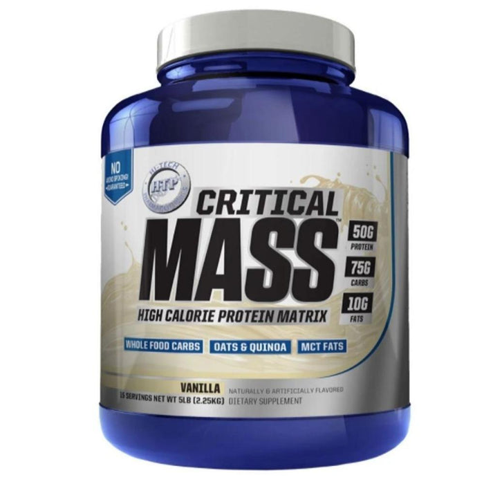 Hi-Tech Pharmaceuticals Protein Powders Vanilla Hi-Tech Pharmaceuticals Critical Mass 5lb