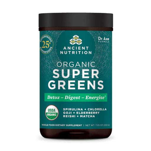 Ancient Nutrition Digestive Health Ancient Nutrition Organic Super Greens Detox & Alkalizer 25 Servings