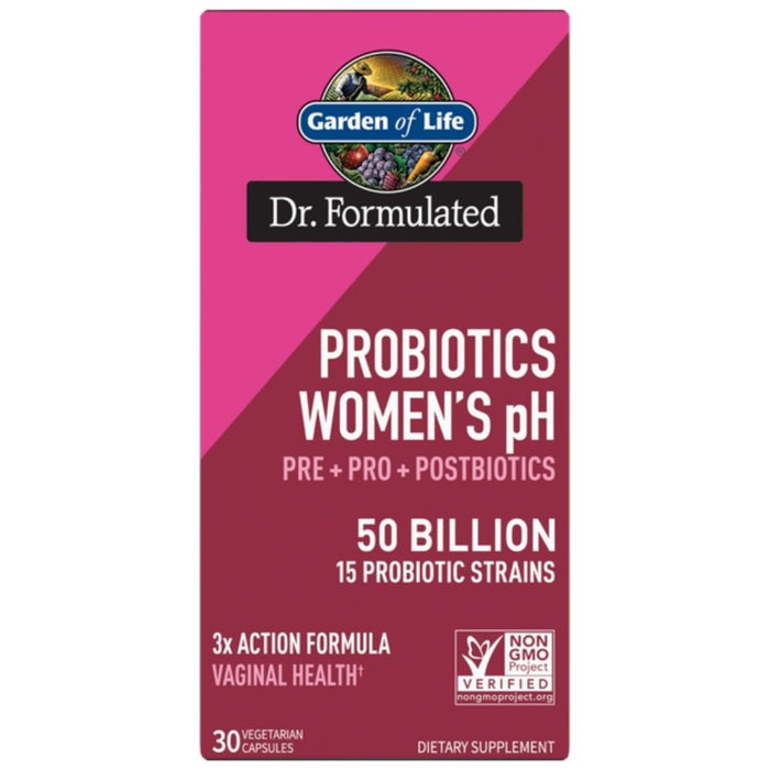 Garden of Life Digestive Health Garden of Life Dr Formulated Womens Probiotic pH 50 Billion 30ct