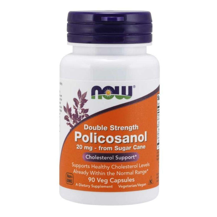 Now Foods Vitamins, Minerals, Herbs & More Now Foods Policosanol 20mg 90 Vege Caps