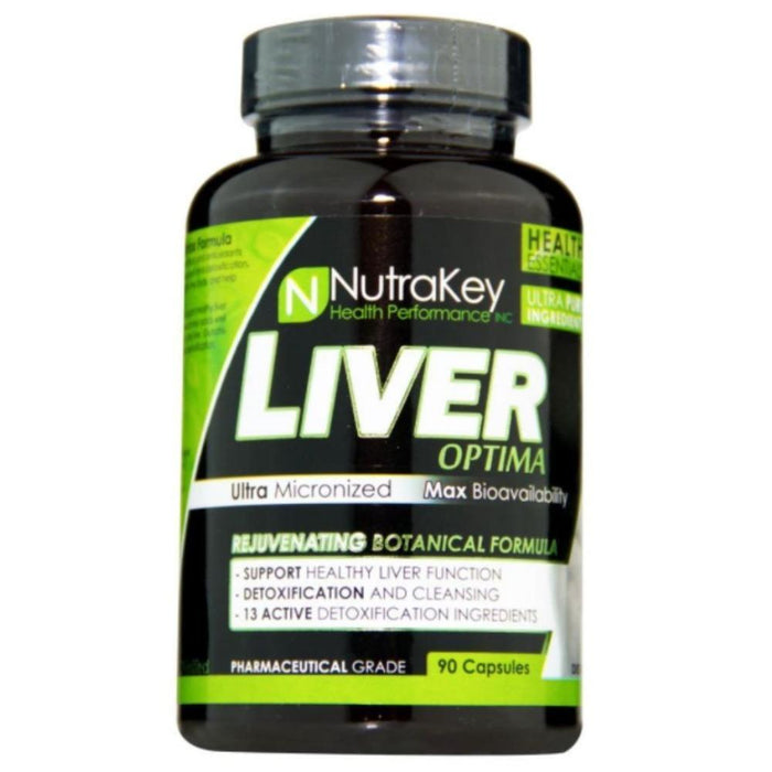 Nutrakey Specialty Health Products NutraKey Liver Optima 90 Capsules (4441487933555)