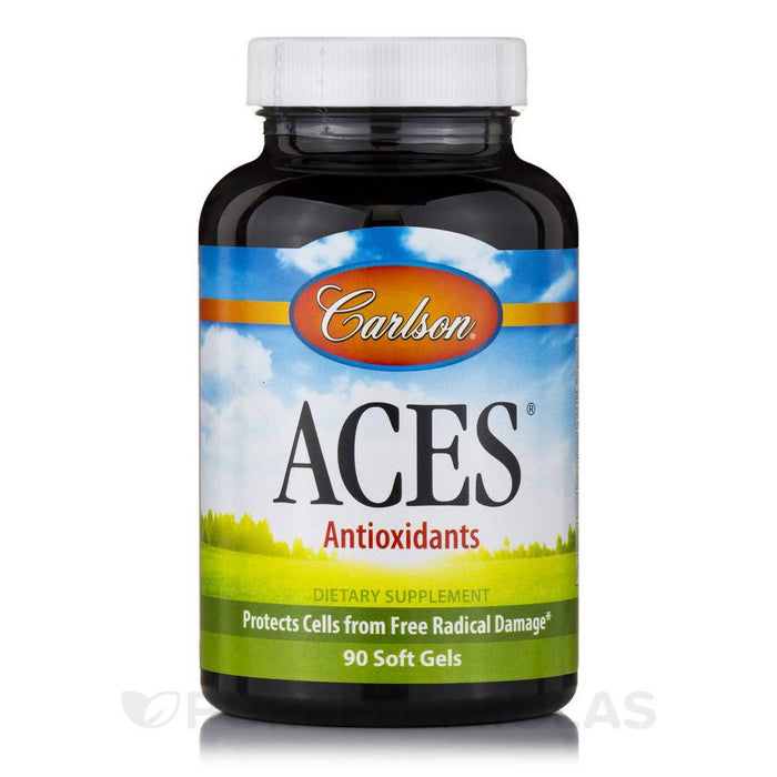 Carlson Vitamins, Minerals, Herbs & More Carlson ACES 90 SoftGels (581116559404)