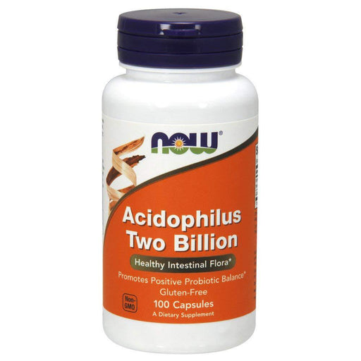 Now Foods Vitamins, Minerals, Herbs & More Now Foods Acidophilus 2 Billion 100 Capsules (582252003372)