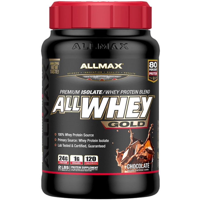 Allmax Nutrition Sports Nutrition & More Chocolate Allmax Nutrition AllWhey Gold 2 Lbs