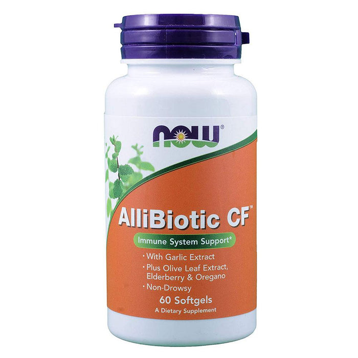 Now Foods Vitamins, Minerals, Herbs & More Now Foods AlliBiotic CF 60 Softgels