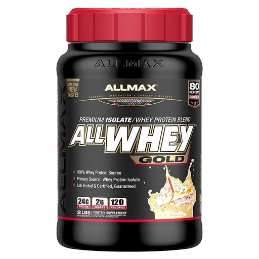 Allmax Nutrition Sports Nutrition & More Birthday Cake Allmax Nutrition AllWhey Gold 2 Lbs