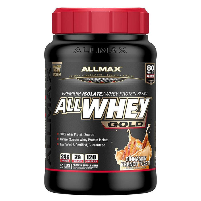 Allmax Nutrition Sports Nutrition & More Cinnamon French Toast Allmax Nutrition AllWhey Gold 2 Lbs