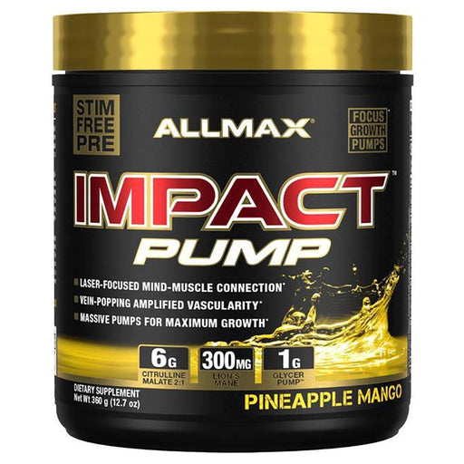 Allmax Nutrition Sports Nutrition & More Pineapple Mango Allmax Nutrition Impact PUMP