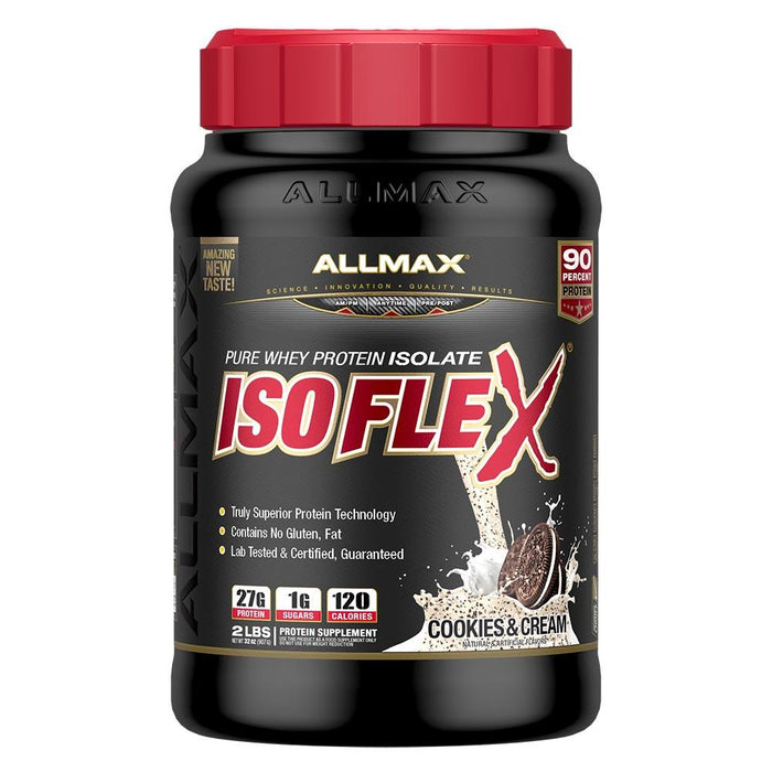 Allmax Nutrition Top 50 Cookies & Cream Allmax Nutrition IsoFlex Protein 2 Lbs