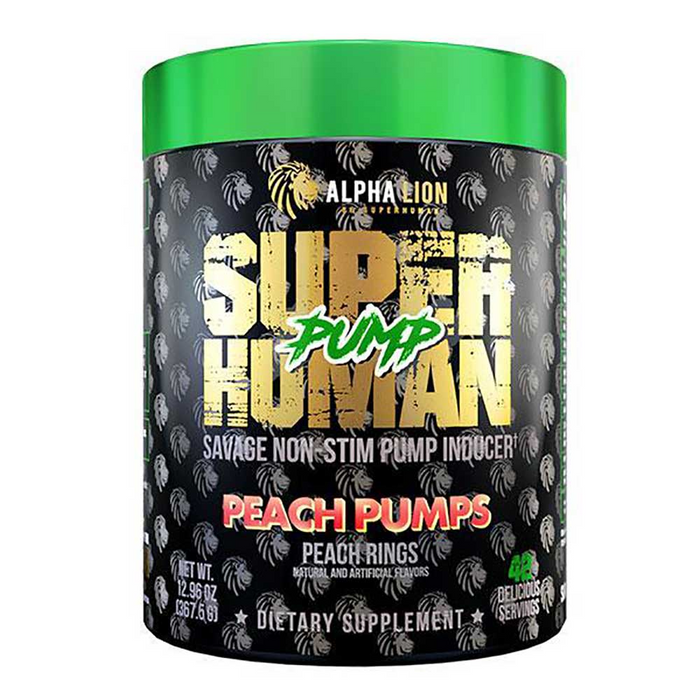 Alpha Lion Pre-Workouts Peach Pumps Alpha Lion SuperHuman Pump 42 Servings