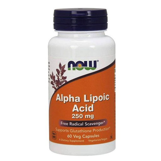 Now Foods Vitamins, Minerals, Herbs & More Now Foods Alpha Lipoic Acid 250mg 60 Vegetable Capsules