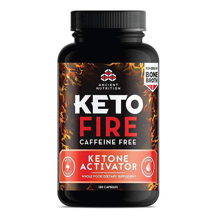 Ancient Nutrition Fat Burner Default Ancient Nutrition Keto Fire Caffeine Free 180 Caps (1600790167596)