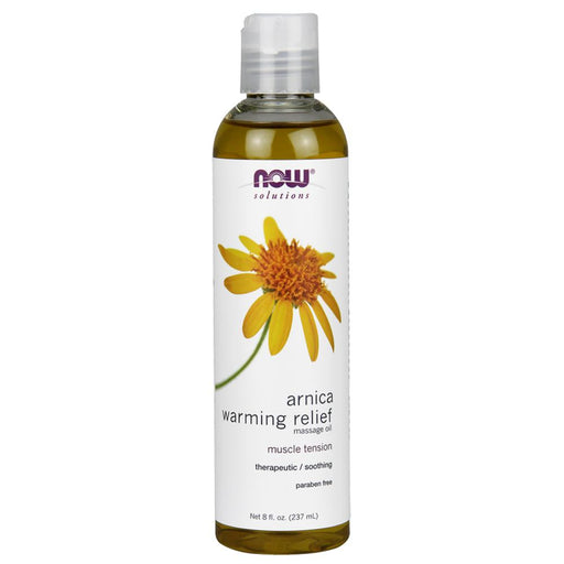 Now Foods Vitamins, Minerals, Herbs & More Now Foods Arnica Warming Relief Massage Oil 8 Oz (582188728364)