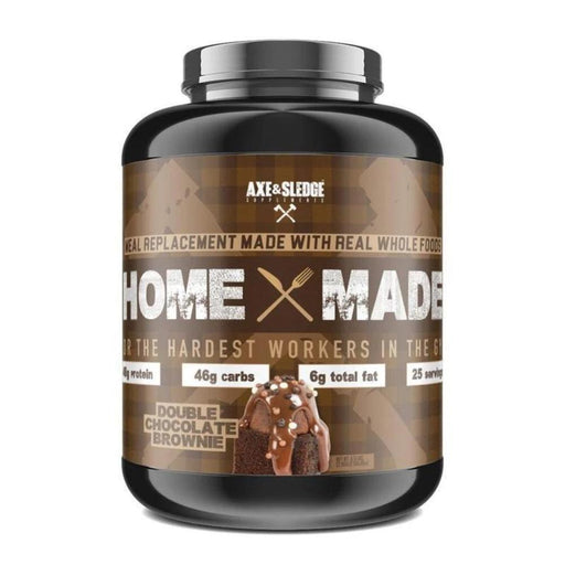 AXE & SLEDGE Protein Powders Double Chocolate Brownie Axe & Sledge Home Made 25 Servings