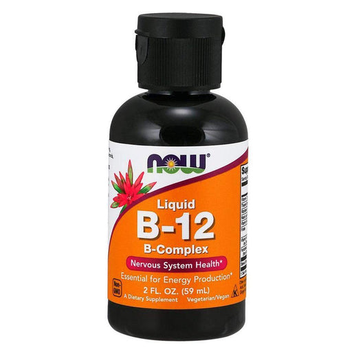 Now Foods Vitamins, Minerals, Herbs & More Now Foods B-12 Liquid B-Complex 2 Oz