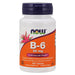 Now Foods Vitamins, Minerals, Herbs & More Now Foods B-6 50 Mg 100 Tablets