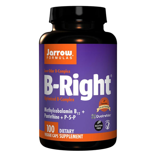 Jarrow Formulas Vitamins, Minerals, Herbs & More Jarrow Formulas B-Right 100 Vege Caps