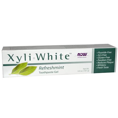 Now Foods Vitamins, Minerals, Herbs & More Now Foods XyliWhite Refreshmint 6.4 Oz (581990744108)