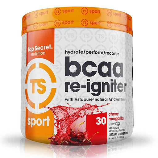 Top Secret Nutrition Amino Acids Cherry Margarita Top Secret Nutrition BCAA Re-Igniter 30 Servings