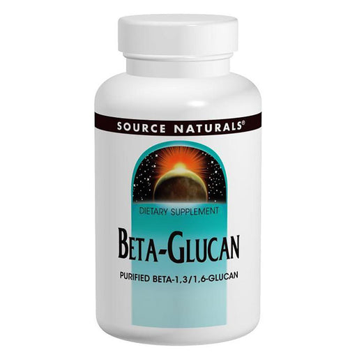 Source Naturals Vitamins, Minerals, Herbs & More Source Naturals Beta-Glucan 1,3/1,6 250mg 60 Tabs (582138986540)