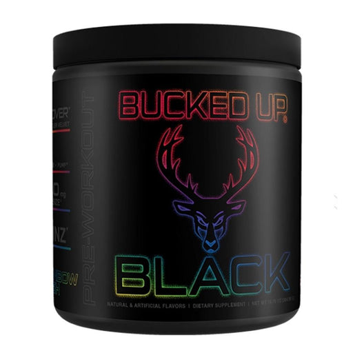 Bucked Up Pre-Workouts Rainbow Rush Bucked Up Bucked Up Black 30 Servings