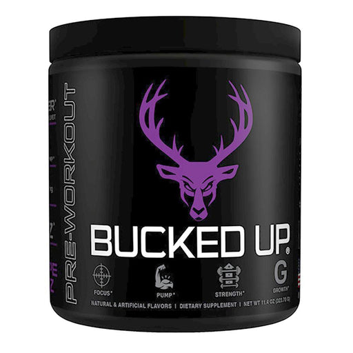 Bucked Up Sports Performance Recovery Grape Bucked Up Pre Workout 30 Servings