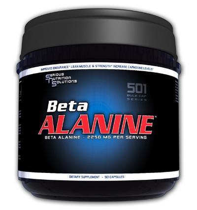 Serious Nutrition Solutions Serious Nutrition Solutions Beta Alanine 2250mg 501 Caps (581284921388)