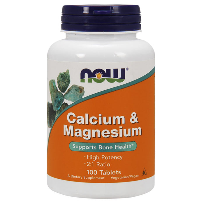 Now Foods Vitamins & Minerals Default Now Foods Calcium-Magnesium 500/250MG 100T (1191315963948)