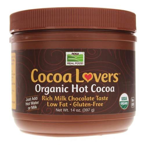 Now Foods Vitamins, Minerals, Herbs & More Now Foods Hot Cocoa Organic Mix 14 Oz (582254985260)