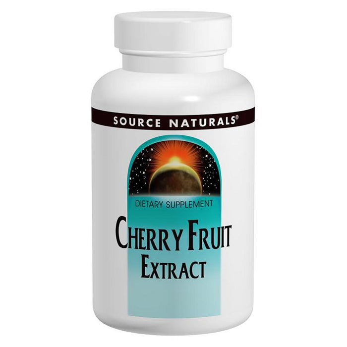 Source Naturals Vitamins, Minerals, Herbs & More Source Naturals Cherry Fruit Extract 500mg 90 Tabs (580837343276)