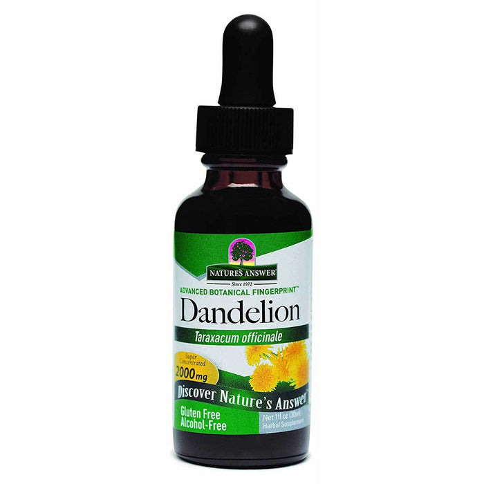 Nature's Answer Vitamins, Minerals, Herbs & More Nature's Answer Dandelion Root Liquid Extract 1 fl Oz