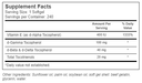 Carlson Vitamins & Minerals Carlson E Gems 400IU 240 Softgels