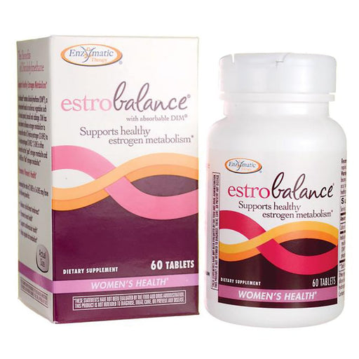 Enzymatic Therapy Vitamins, Minerals, Herbs & More Enzymatic Therapy Estrobalance w/DIM 60 Tablets (580612882476)