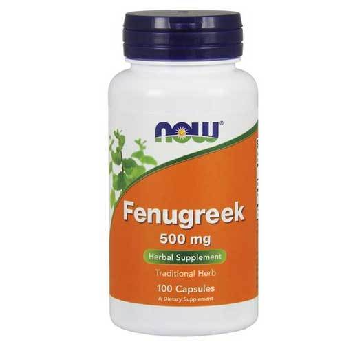 Now Foods Vitamins, Minerals, Herbs & More Now Foods Fenugreek 500 Mg 100 Capsules