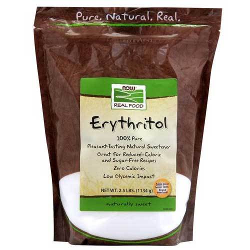 Now Foods Vitamins, Minerals, Herbs & More Now Foods Erythritol 2.5 Lbs