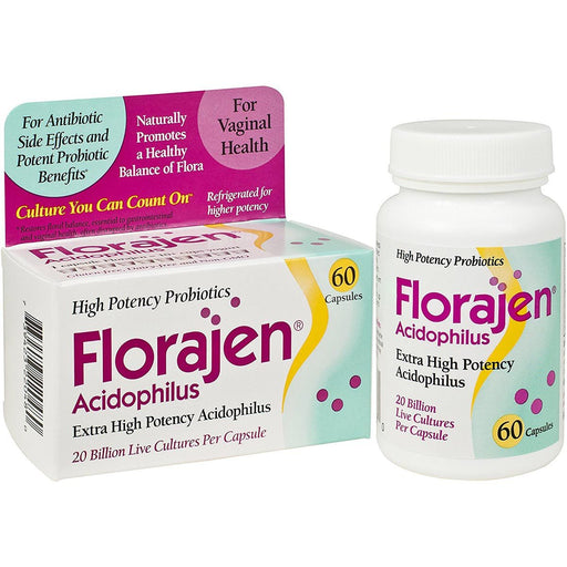 American Lifeline Vitamins, Minerals, Herbs & More American Lifeline Florajen Acidophilus 60 Caps (581165613100)